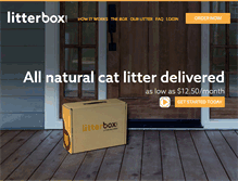 Tablet Screenshot of litterbox.com